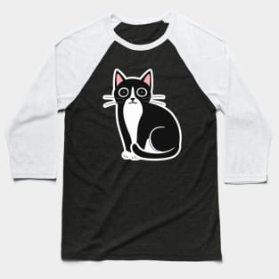 Cat Draw Baseball T-Shirt